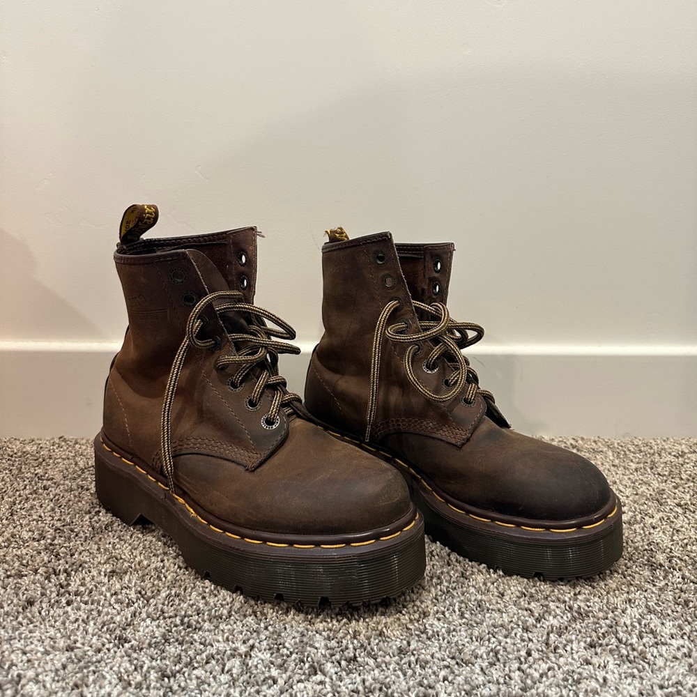 Original Made in England brown Dr. Martens boots 38, 7